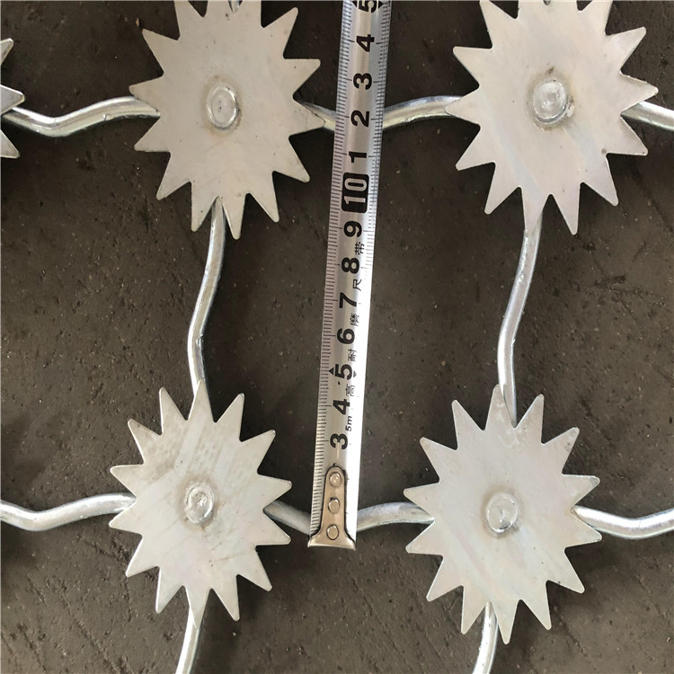 防攀爬梅花刺隔離網圖片2